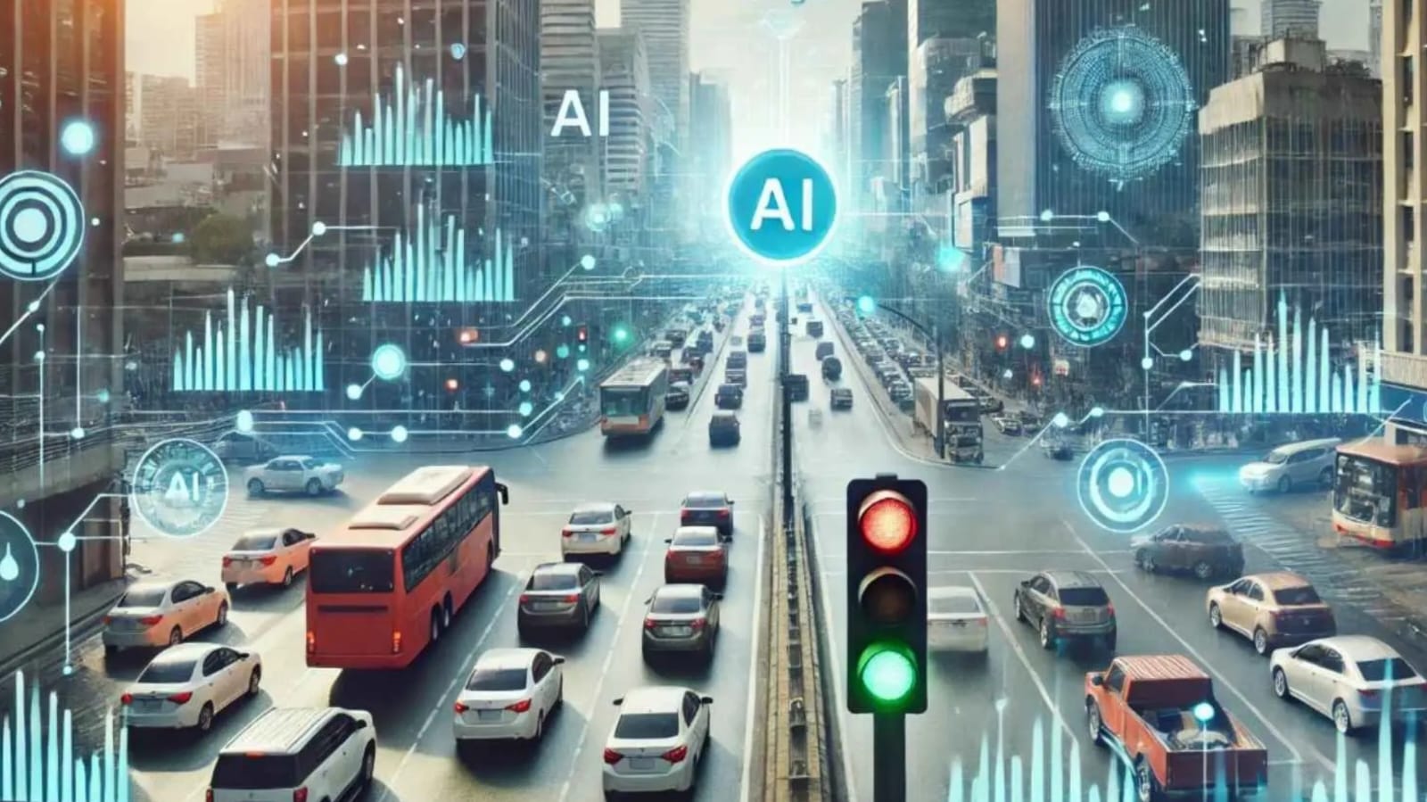 "الضوء الأخضر".. تقنيات الذكاء الاصطناعي للتحكم في حركة المرور